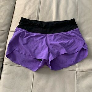 Old Style Purple Lulu Shorts
